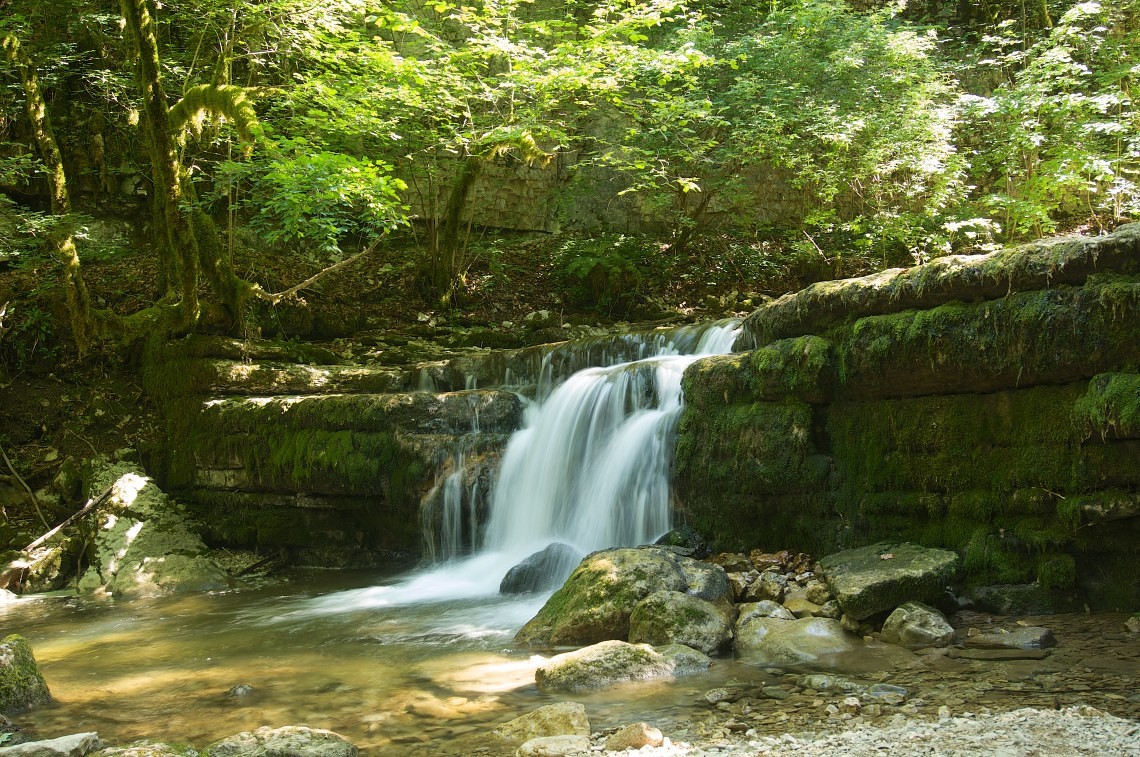 Herisson Waterfall